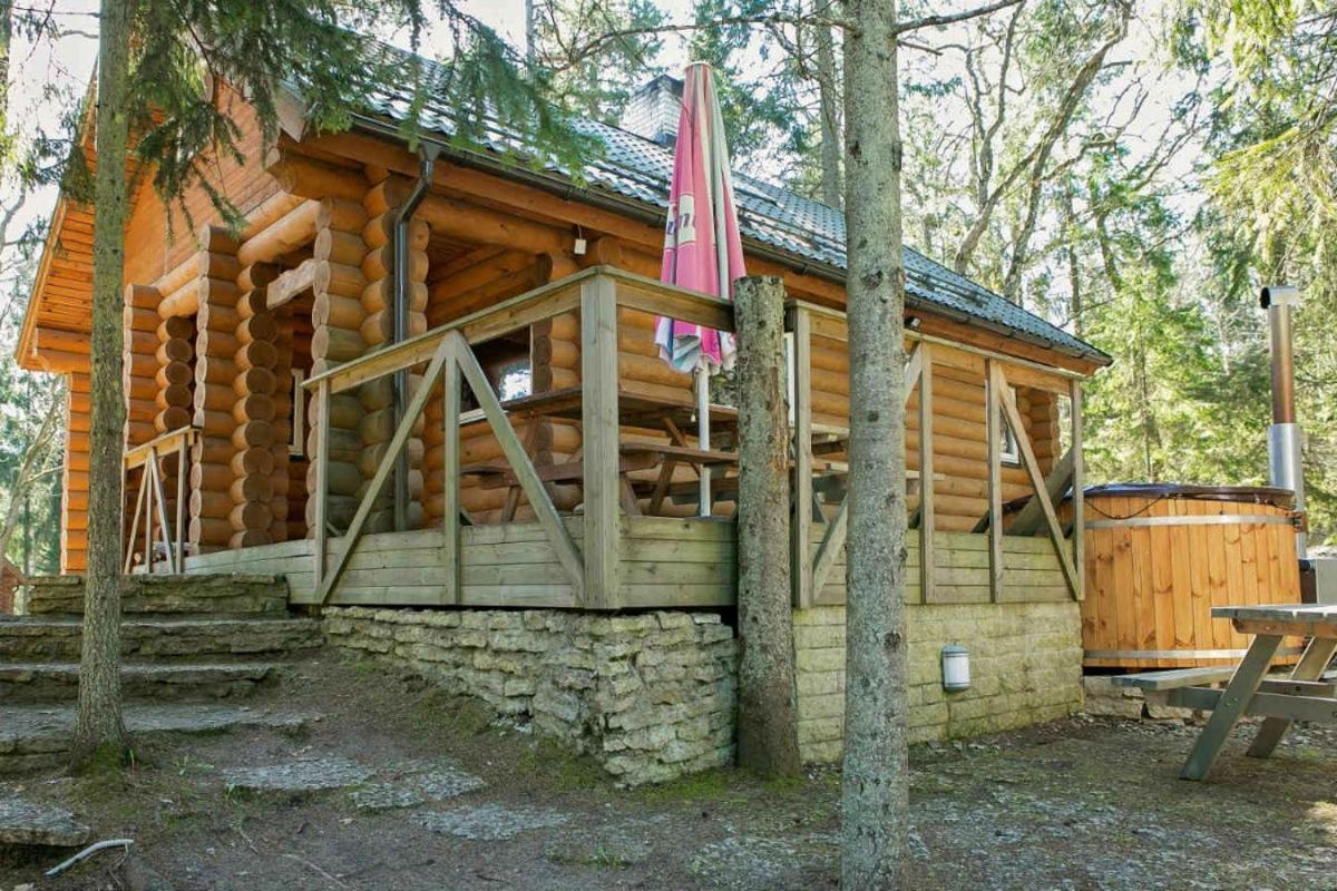Valkla Puhkekeskuse Saunamaja Kuusalu Eksteriør bilde
